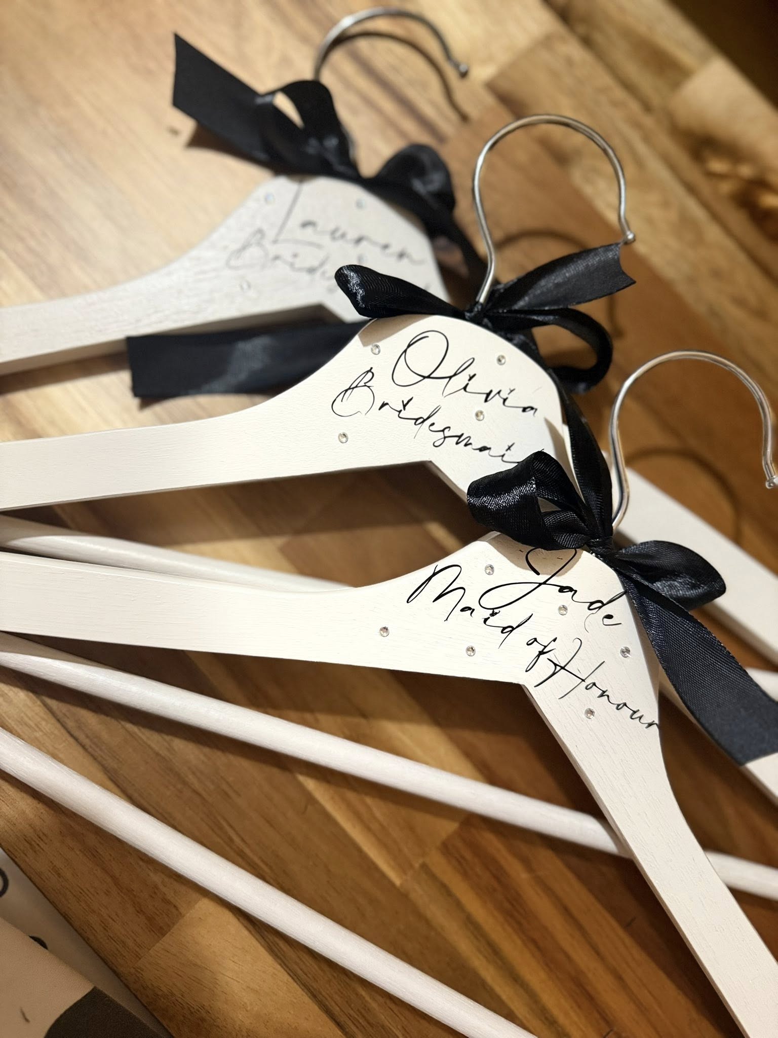 Personalised Bridal Hangers