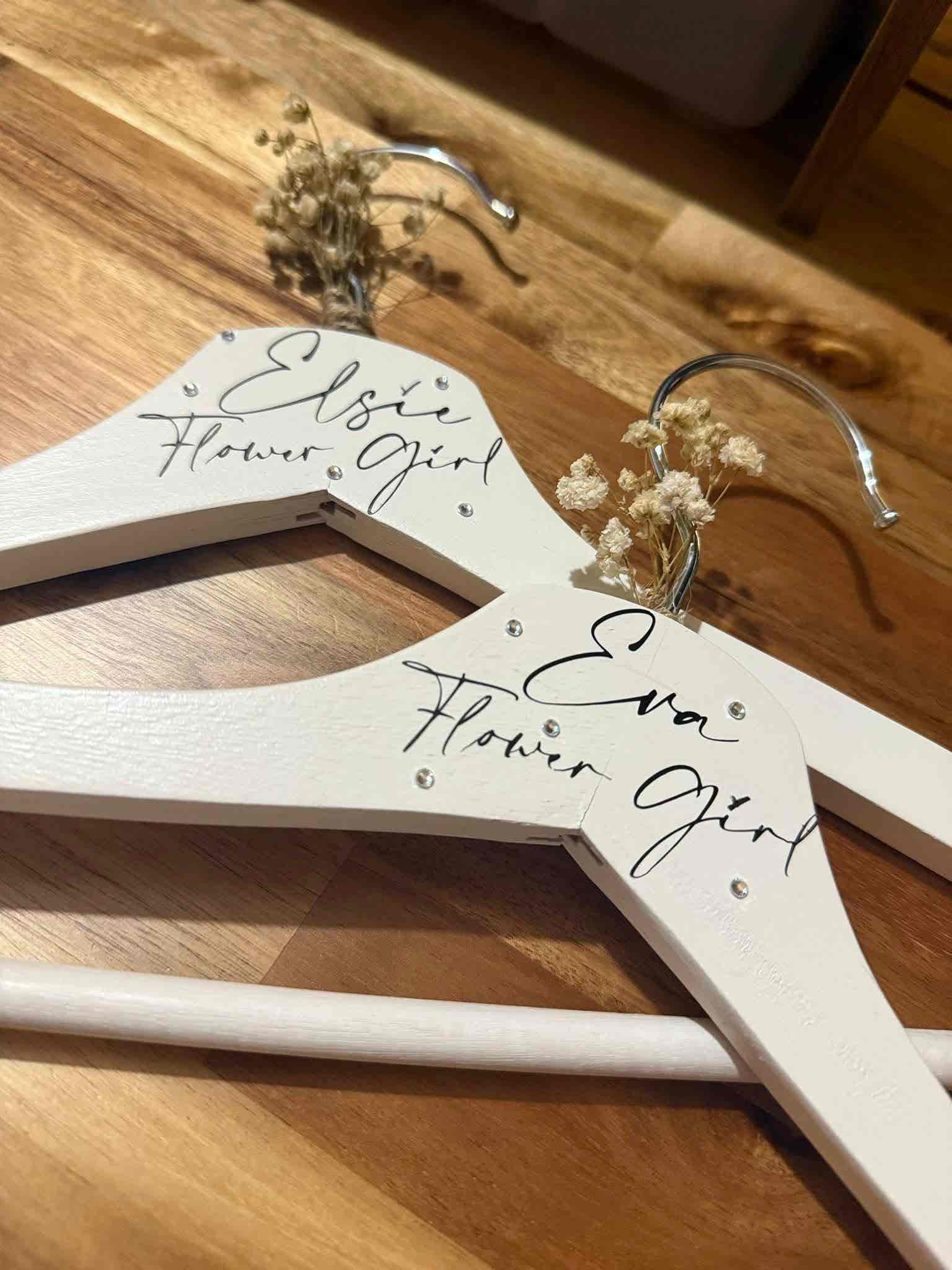 Personalised Bridal Hangers - Image 4