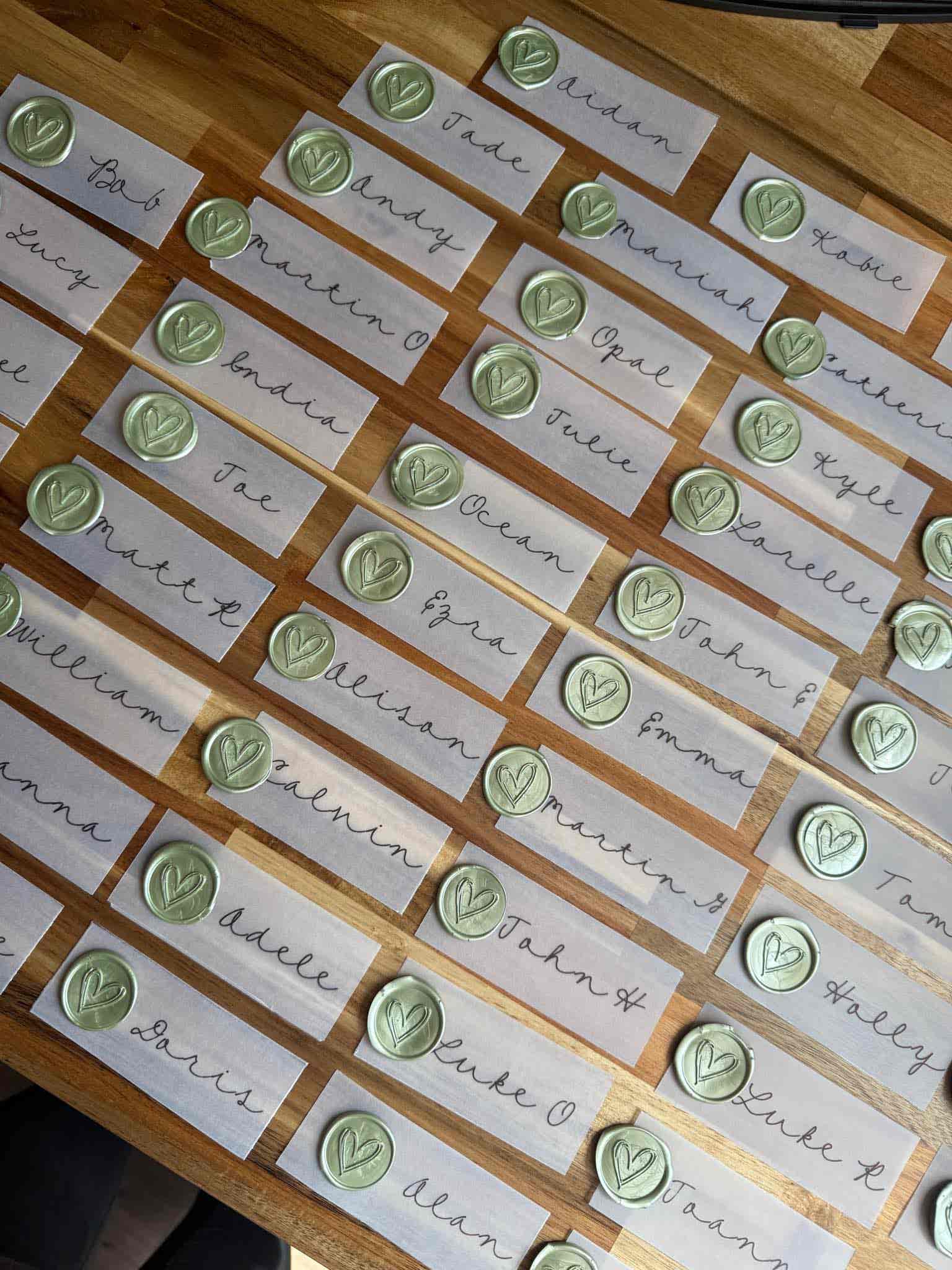 Vellum Place Cards - Image 8