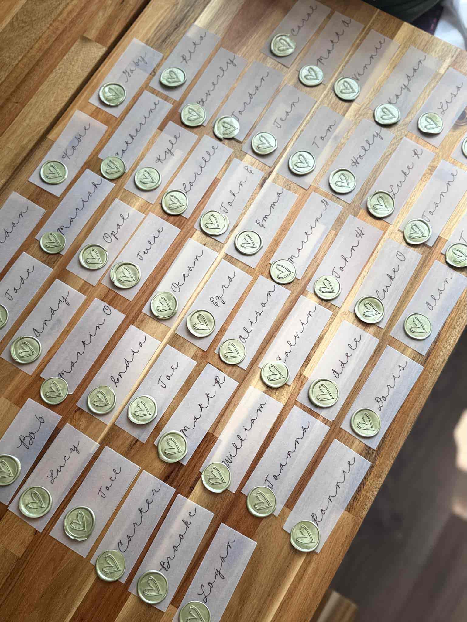 Vellum Place Cards - Image 10