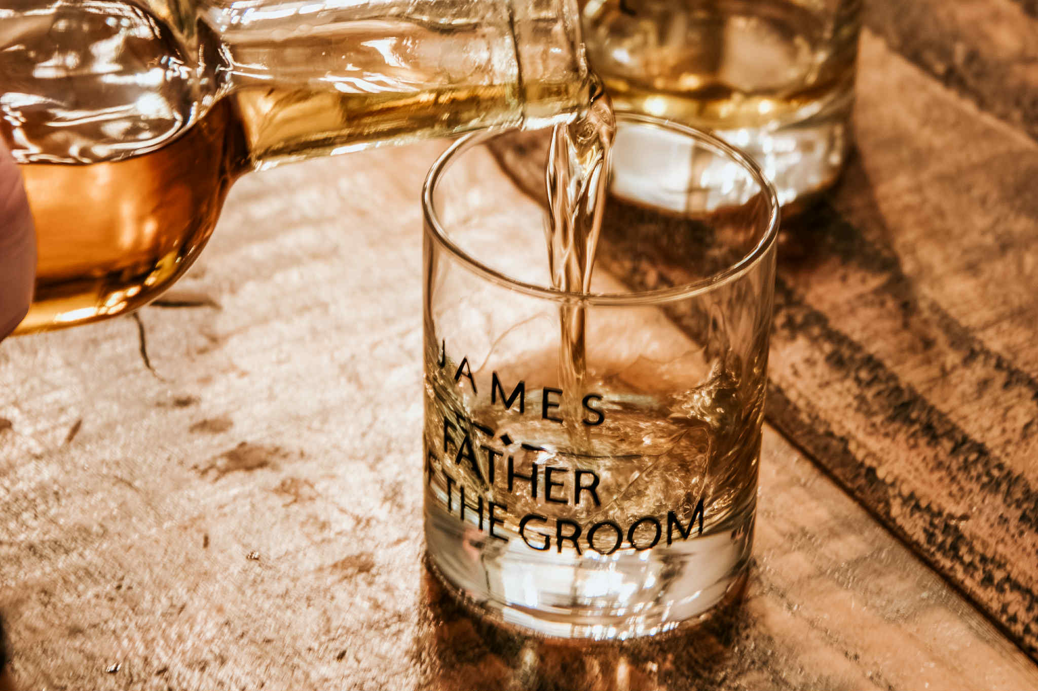 Groomsman Personalised Glassware