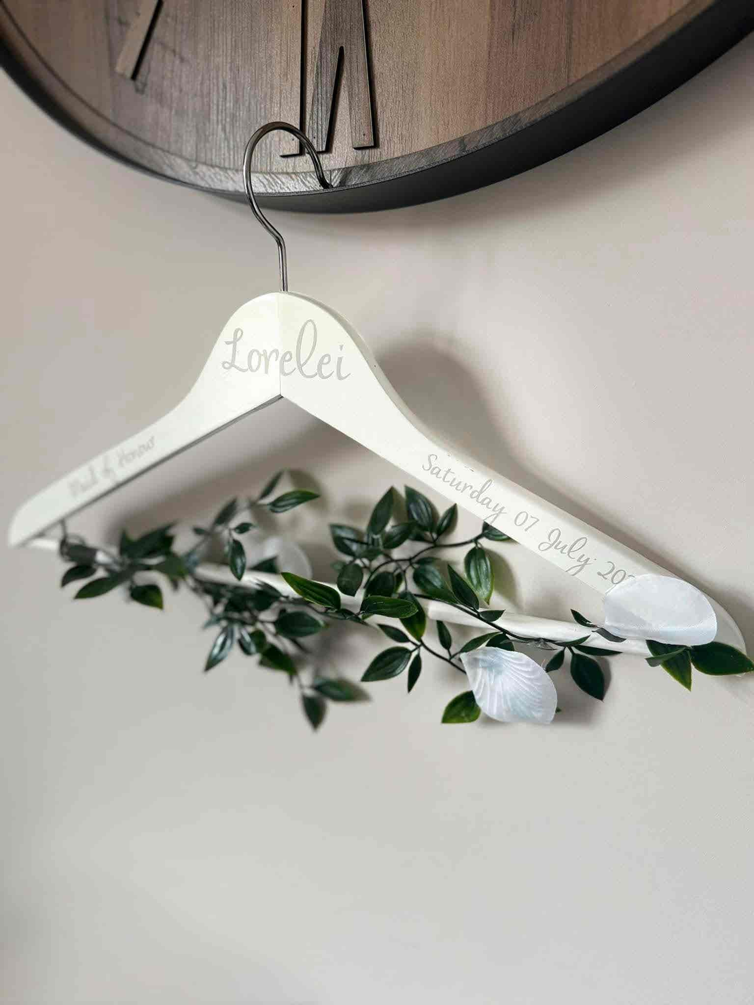 Personalised Bridal Hangers - Image 3