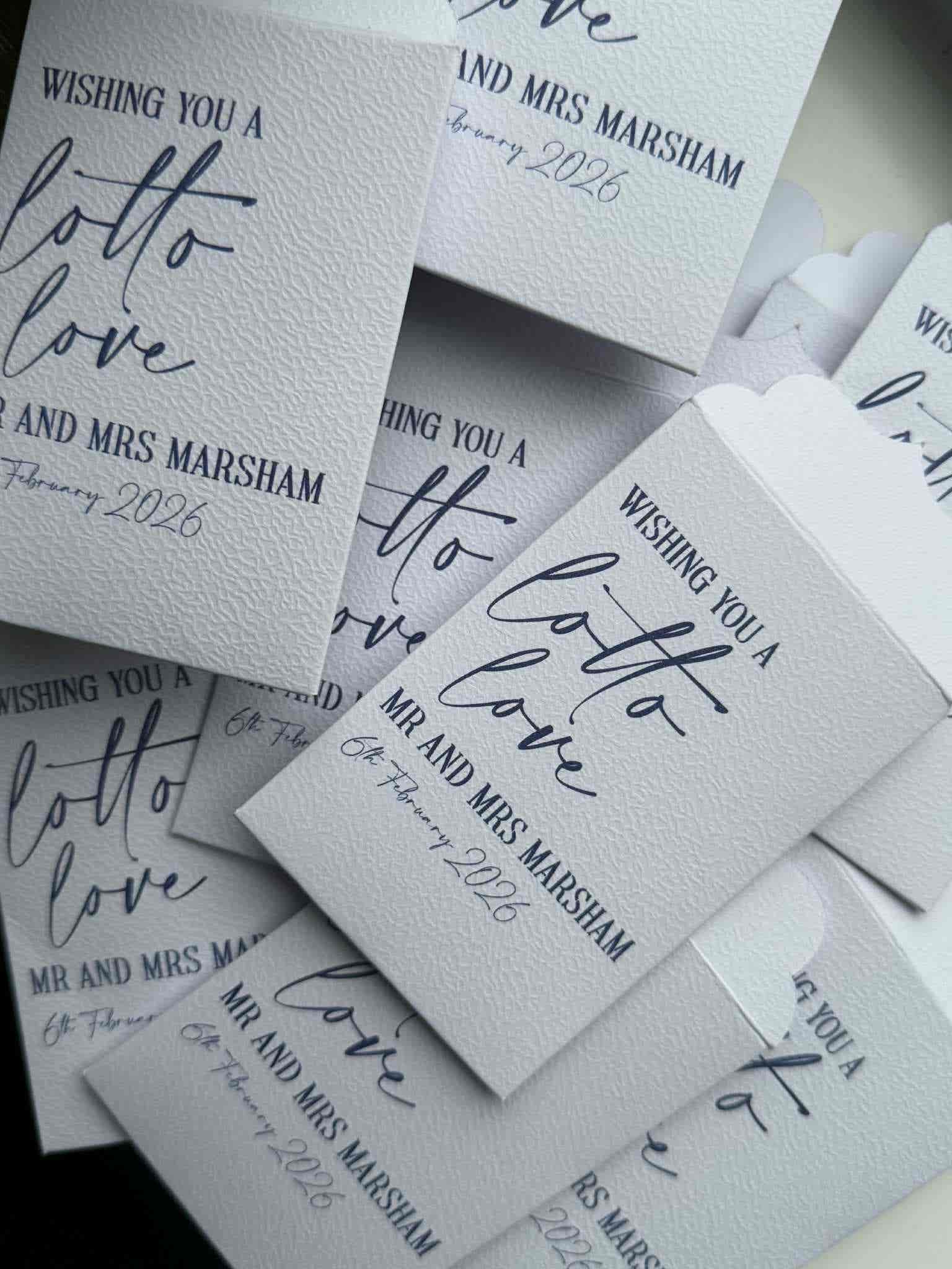 Lotto Love Scratchcard Holders