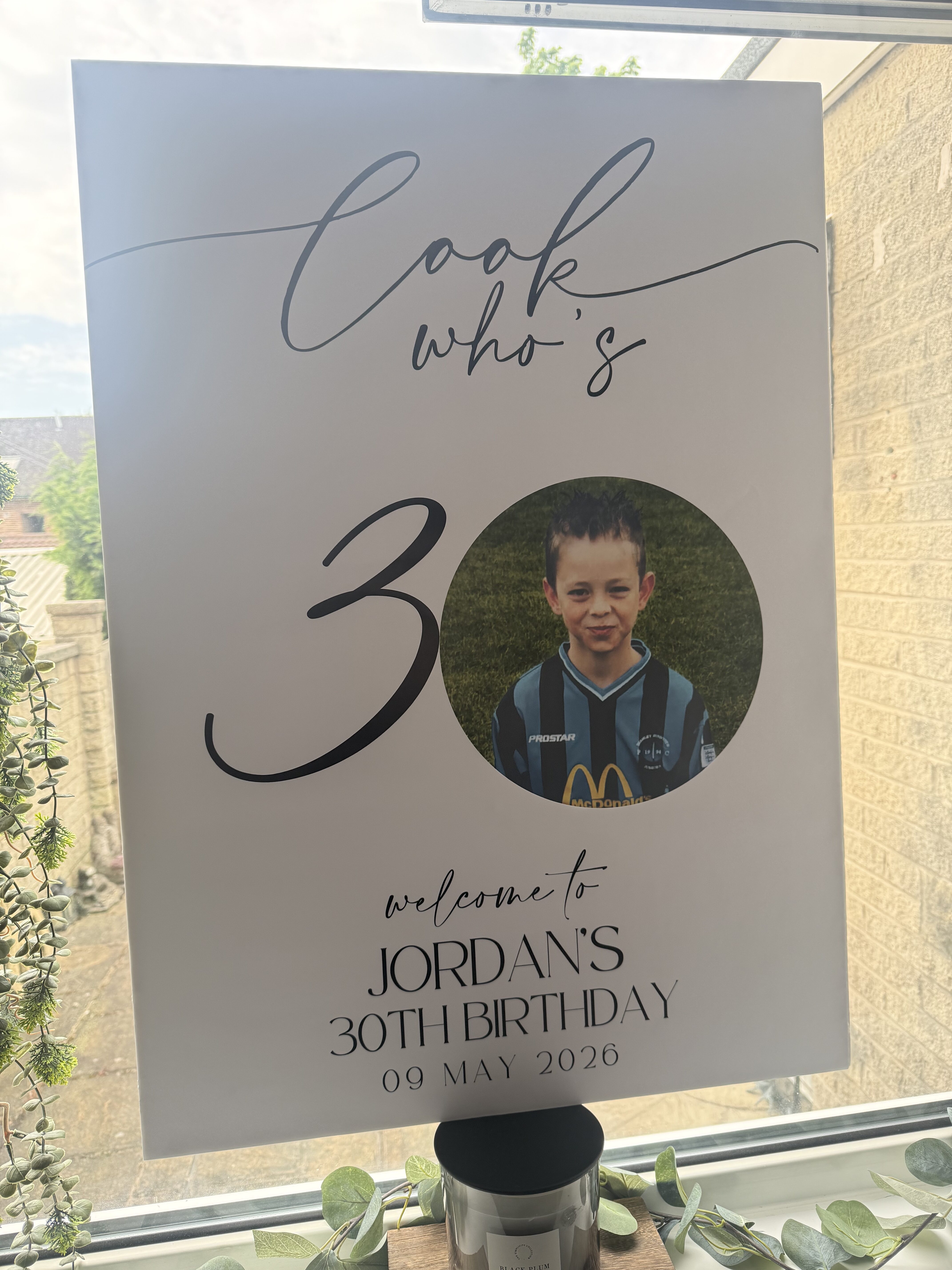 Birthday Welcome Boards